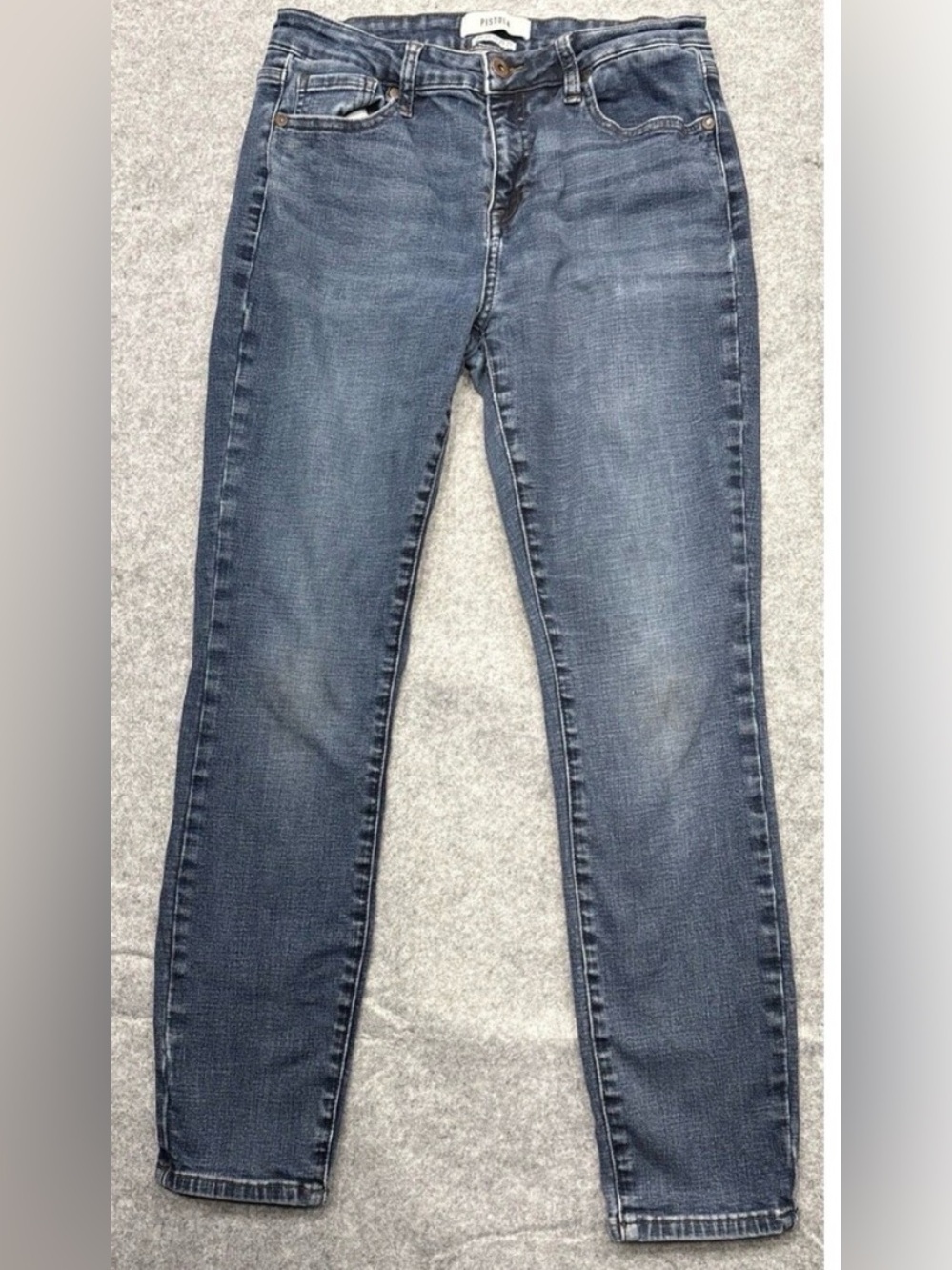 Pistola Straight Leg Jeans Women’s Size 29 Medium Wash Stretch Denim Casual